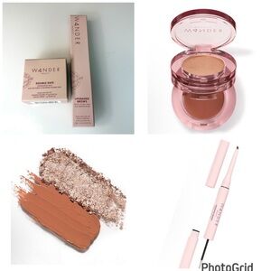 Wander Beauty Double Date eyeshadow Duo and Upgraded brow eyebrow duo